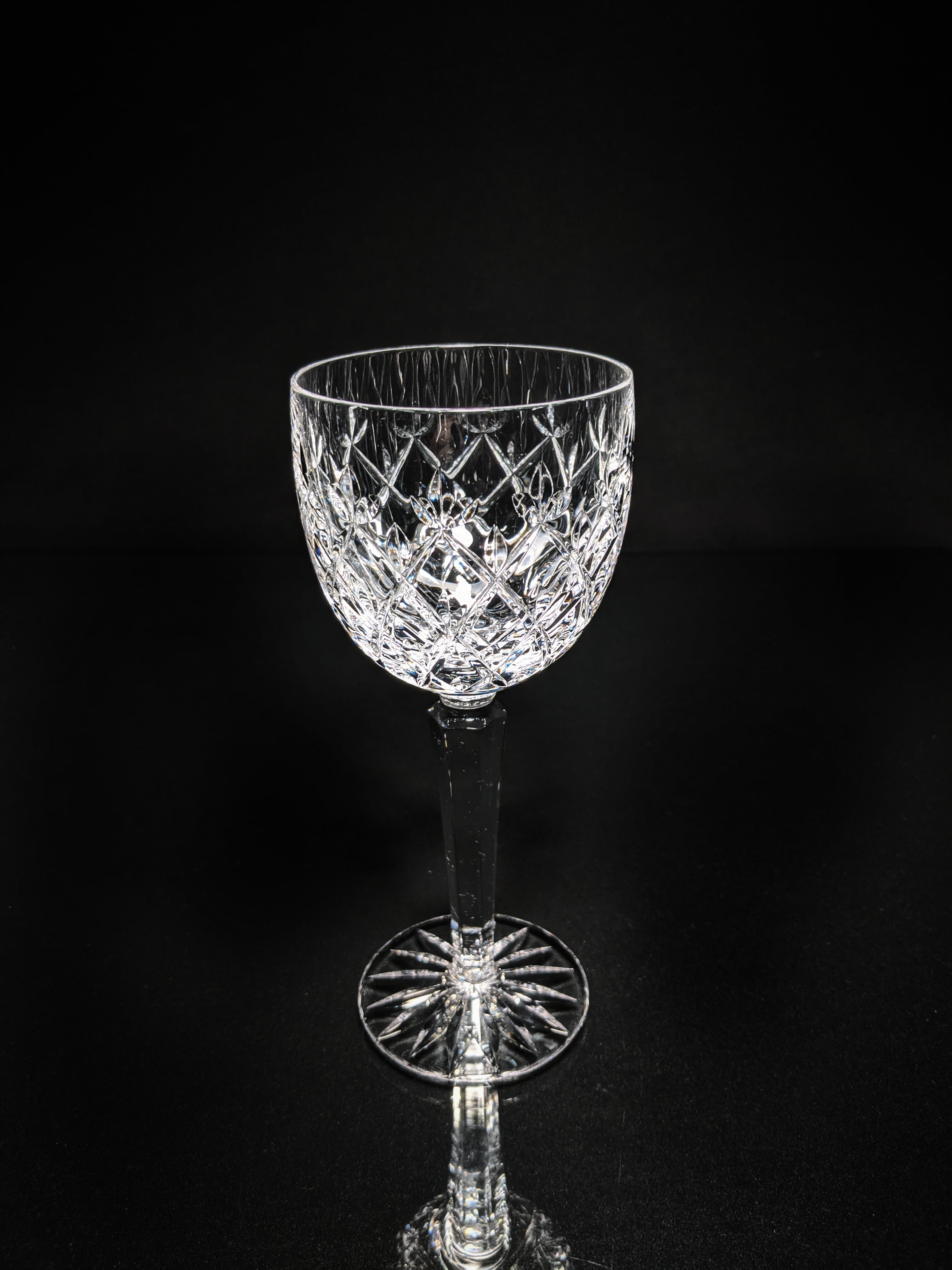 Faberge Clear Crystal Goblets