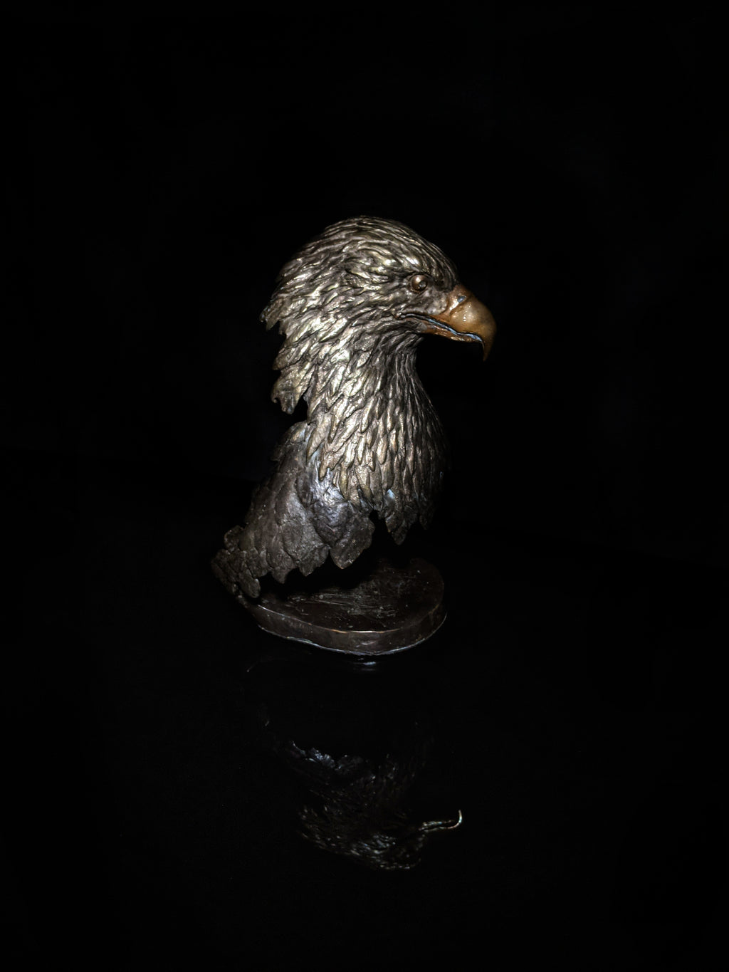 Mark Hopkins "Majesty" Eagle Bronze Sculpture