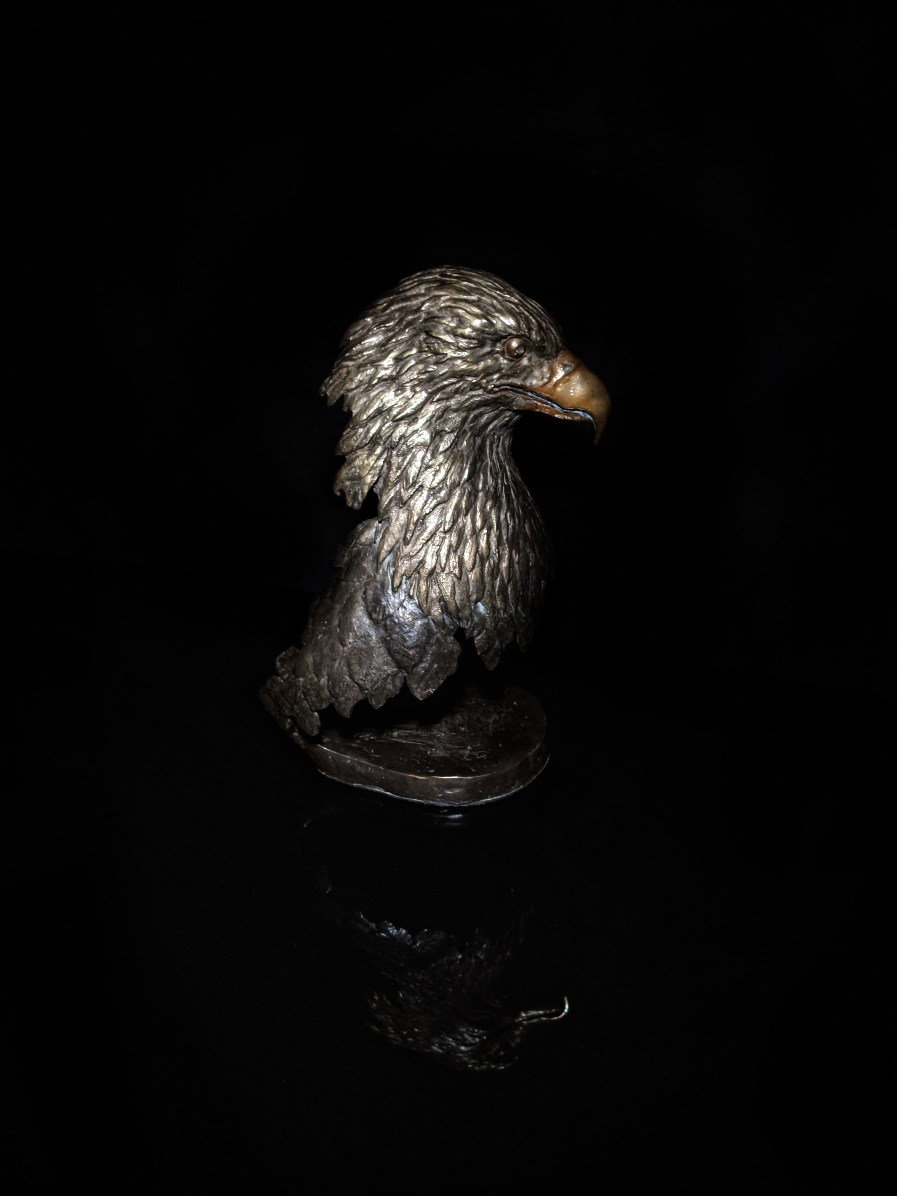 Mark Hopkins "Majesty" Eagle Bronze Sculpture