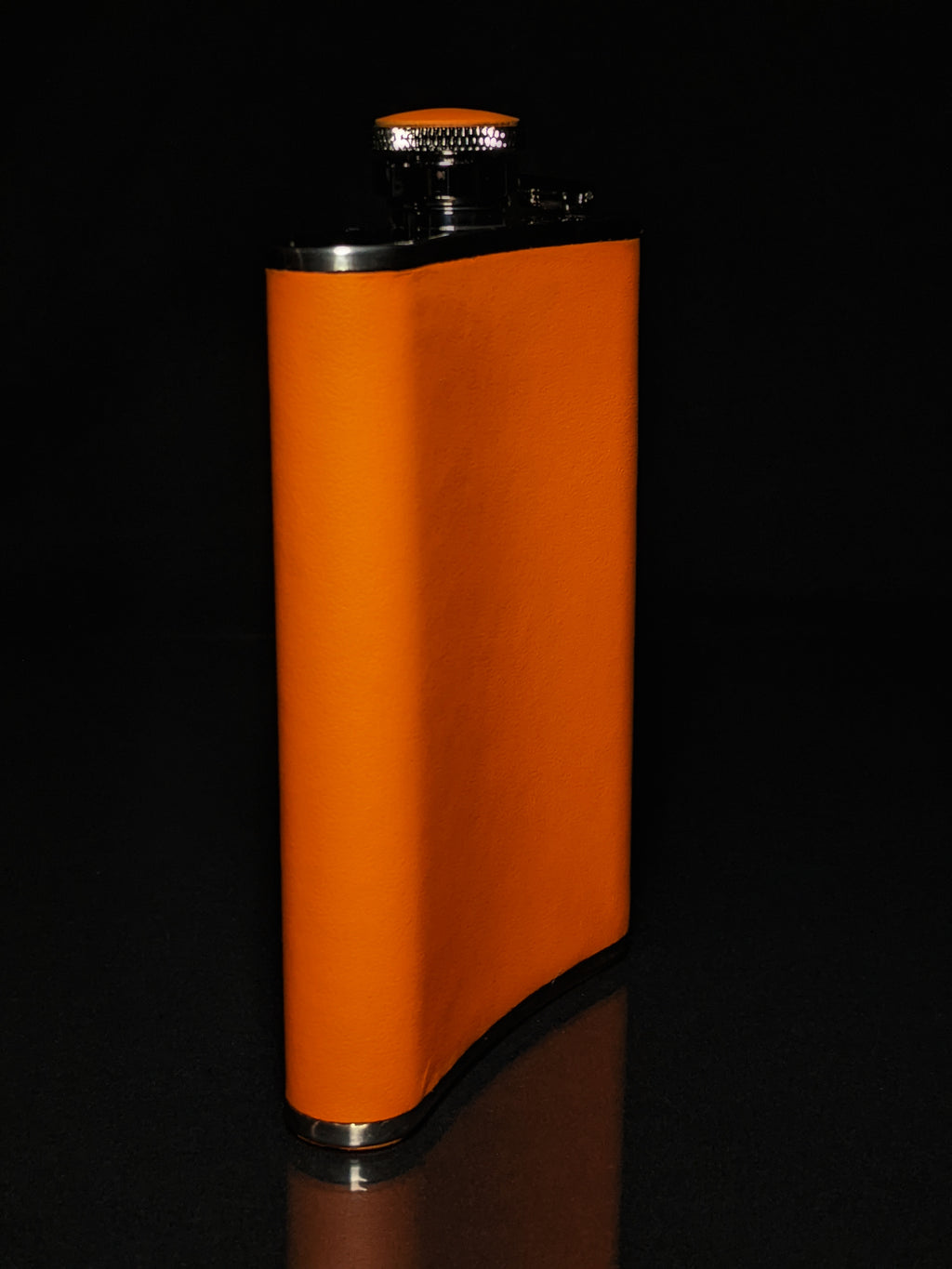 Brizard and Co. The 8 oz Flask - Racing  Orange