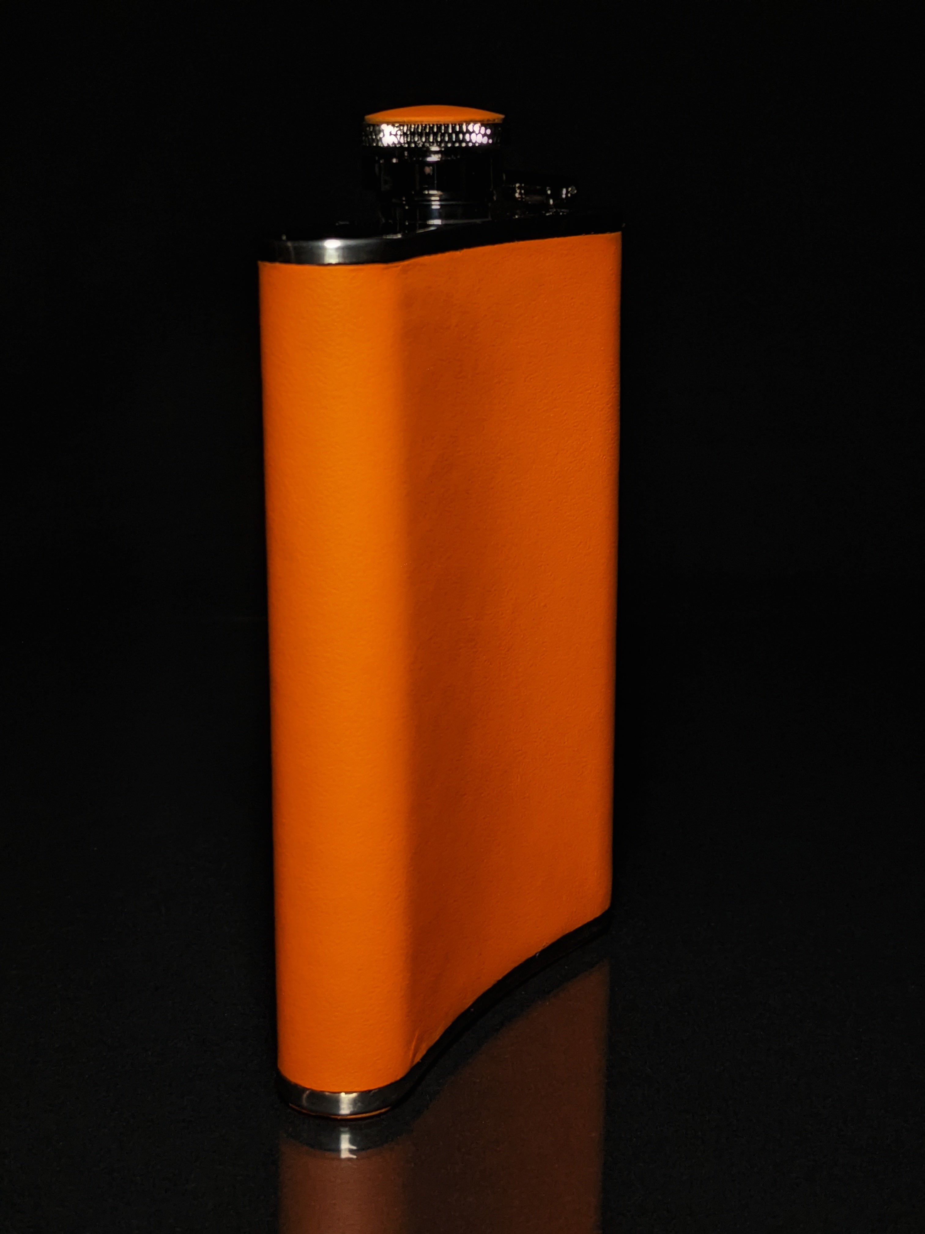 Brizard and Co. The 8 oz Flask - Racing  Orange