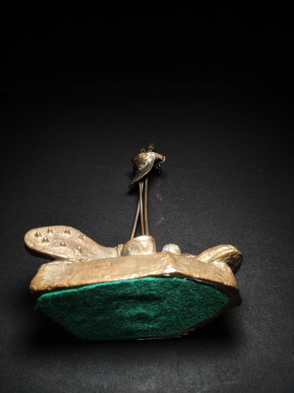 Mark Hopkins Golf Series "Clubs" Bronze Sculpture — Made in USA