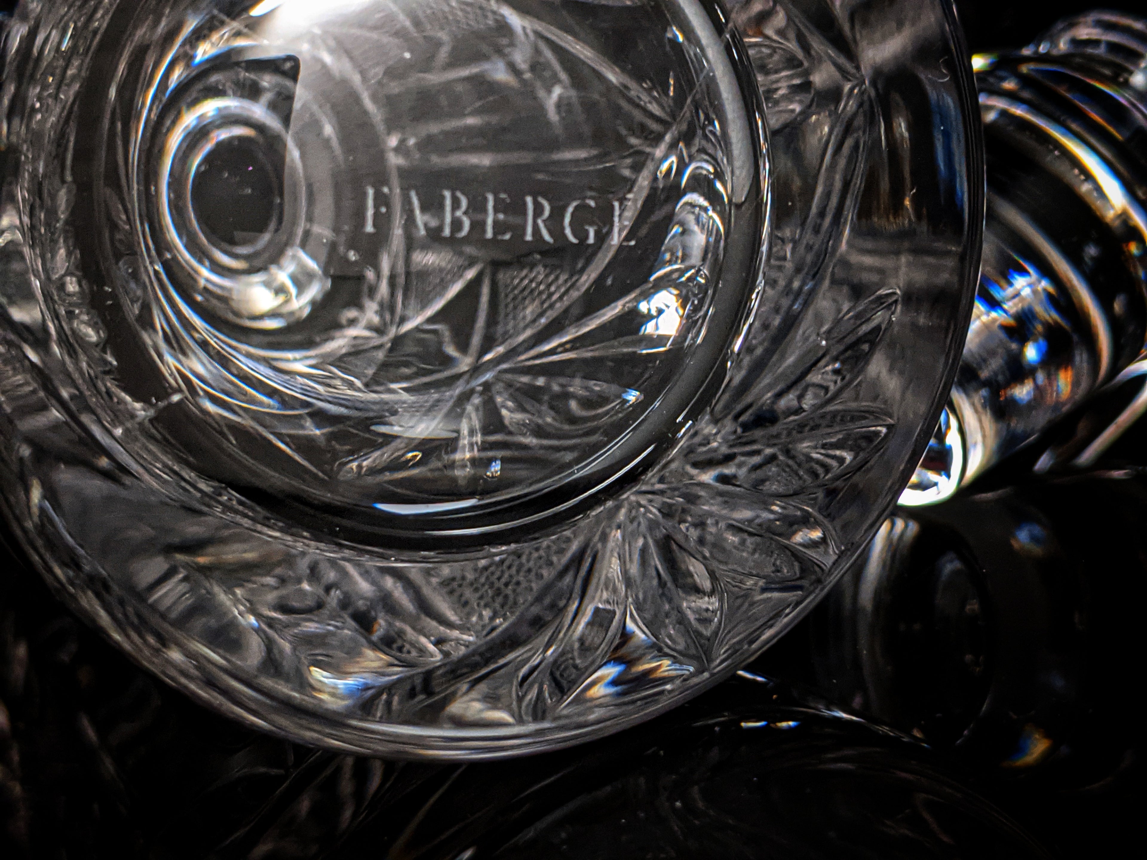 Faberge Crystal Monte Carlo Vodka Decanter
