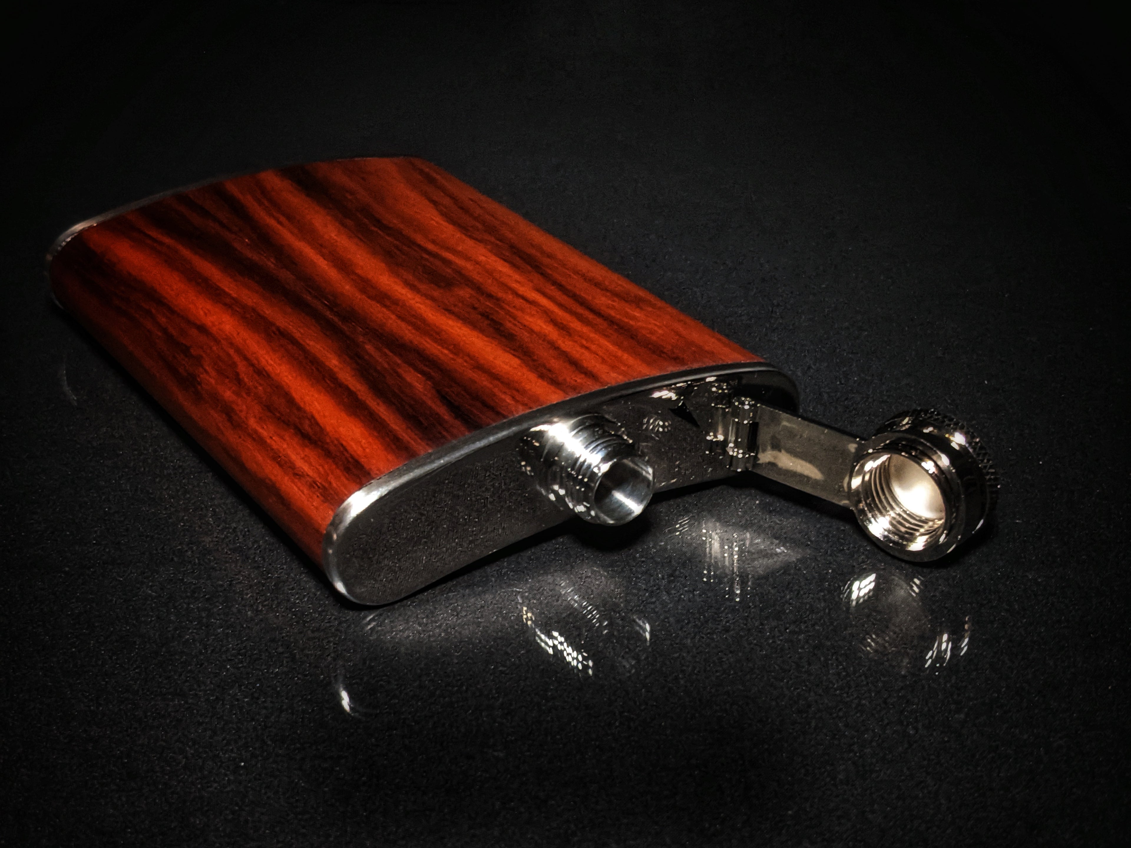 The 8 oz Flask - Rosewood