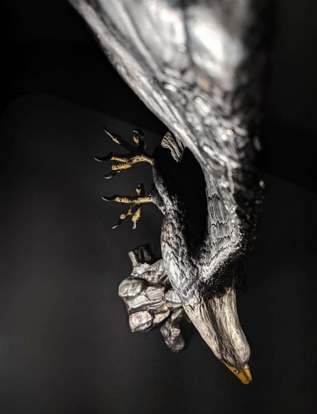 Mark Hopkins "Vigilance" Bronze Sculpture