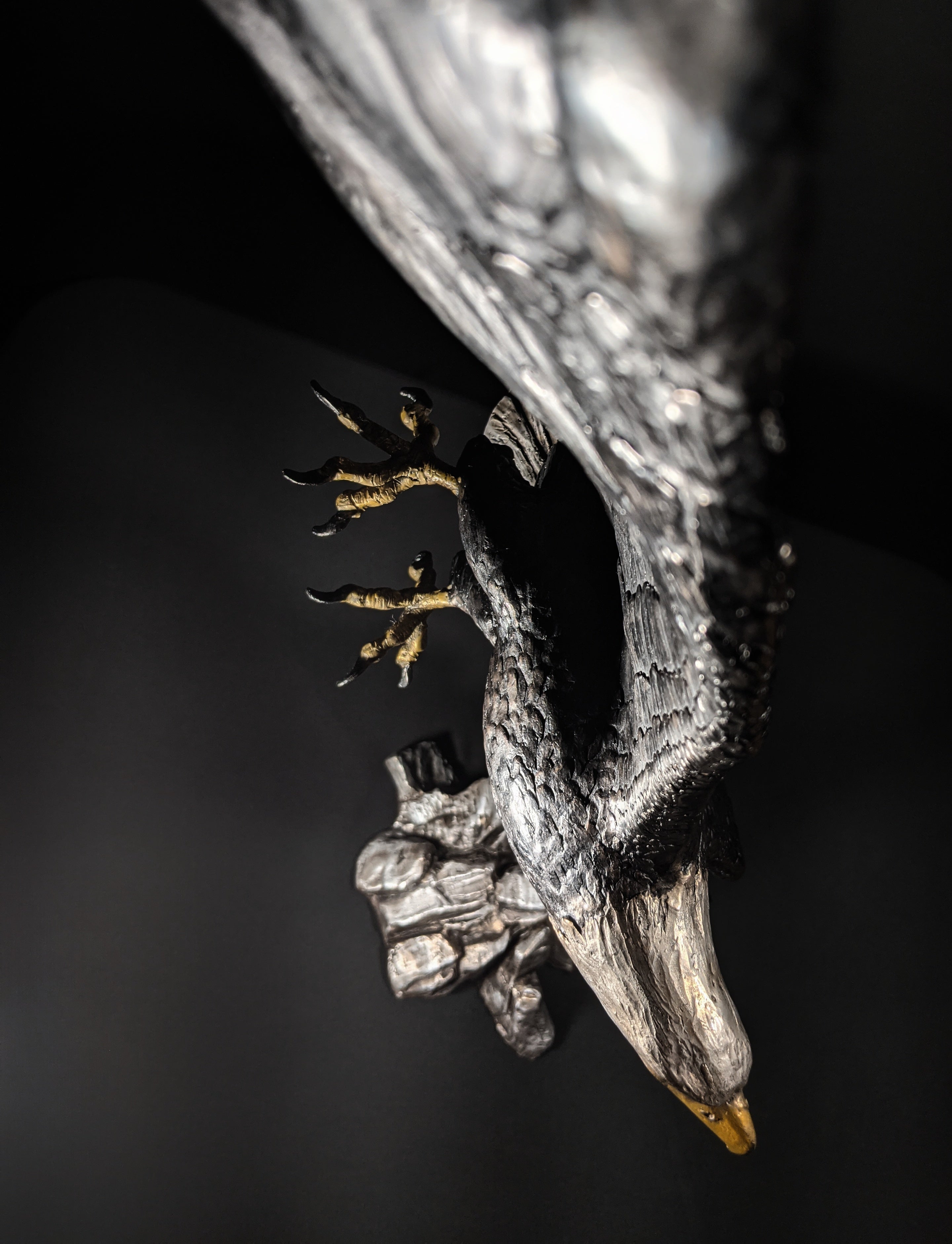 Mark Hopkins "Vigilance" Bronze Sculpture