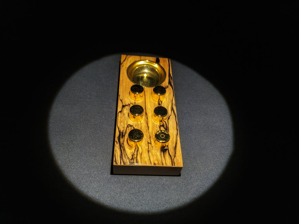 Elie Bleu Royal Ebony Wood Egoist Ashtray