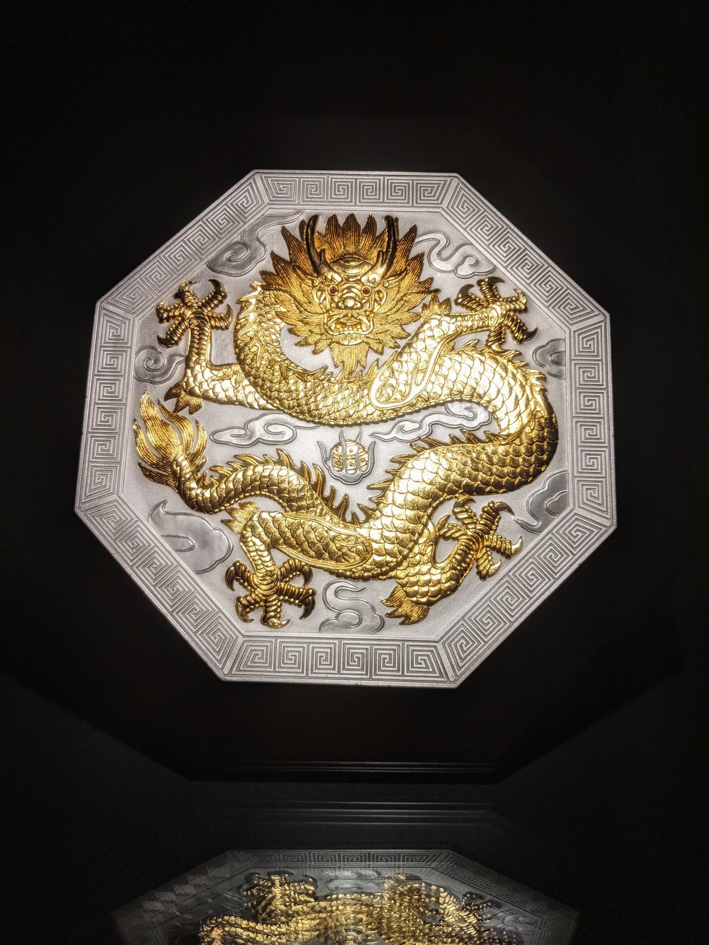 Royal Selangor Dragon Plaque. 14" x 14"