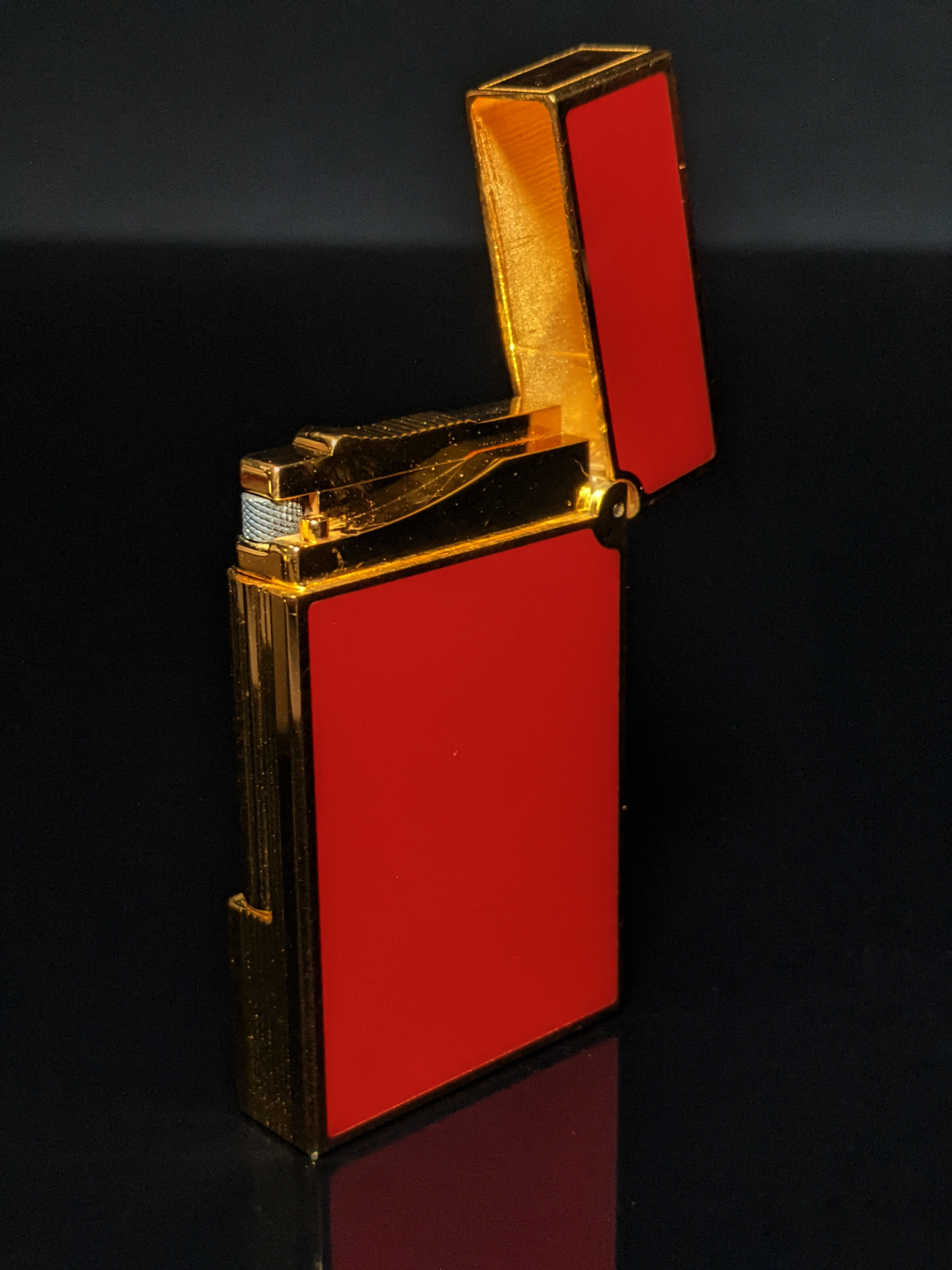 ST Dupont Casa Del Habanos  Collection L2 Lighter No Gas ( Empty )