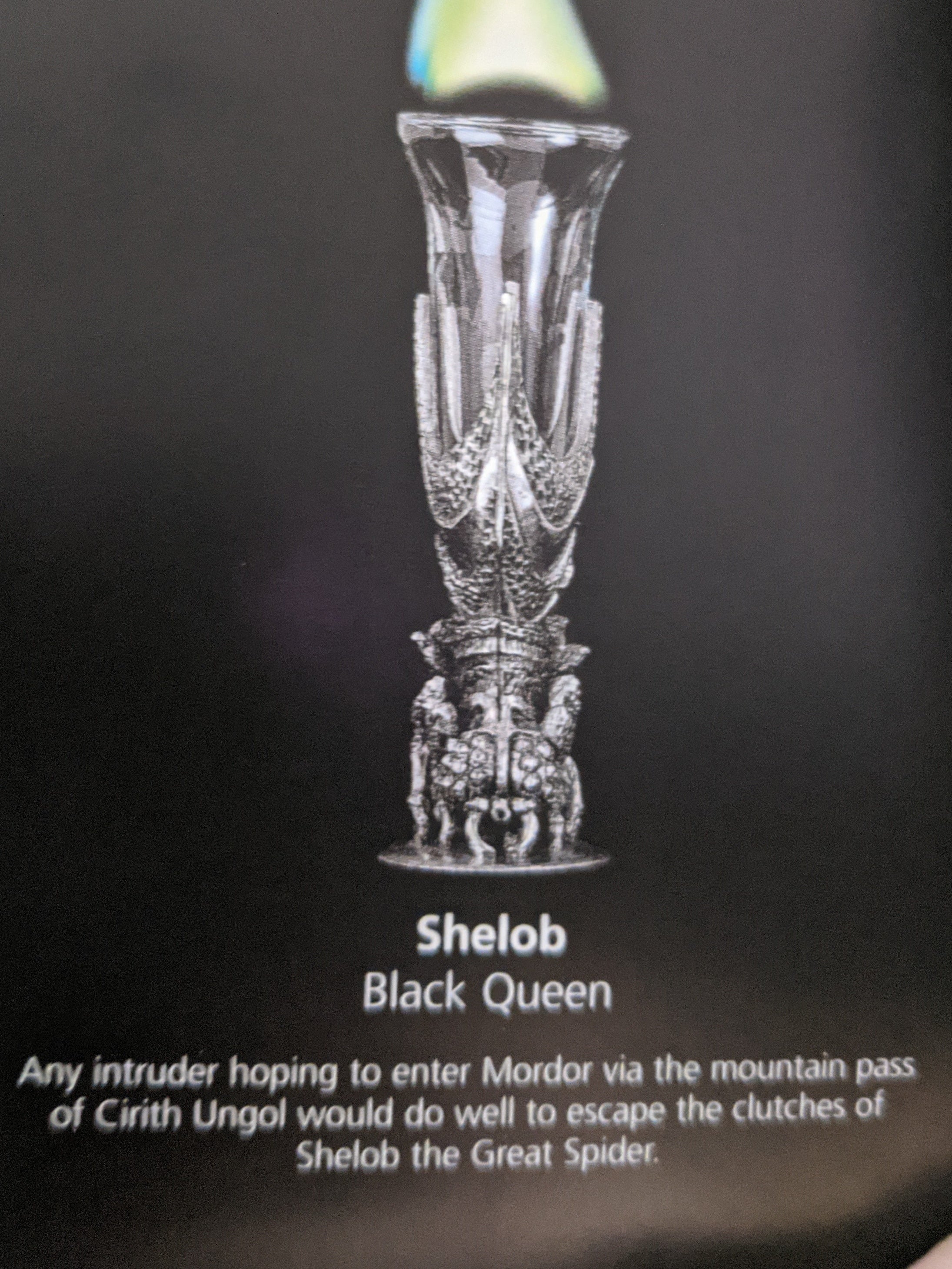 Royal Selangor Lord of Rings Shelob Shot Glass