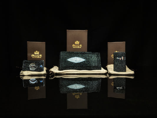 Brizard and Co Stingray Cigar Holder with cutter and lighter NIB