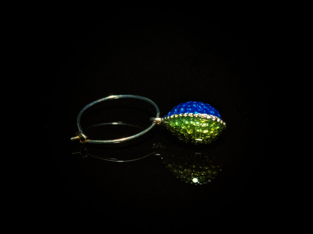 Fabergé Crystal Glass Charms — Set of 6 in Original Velvet Box