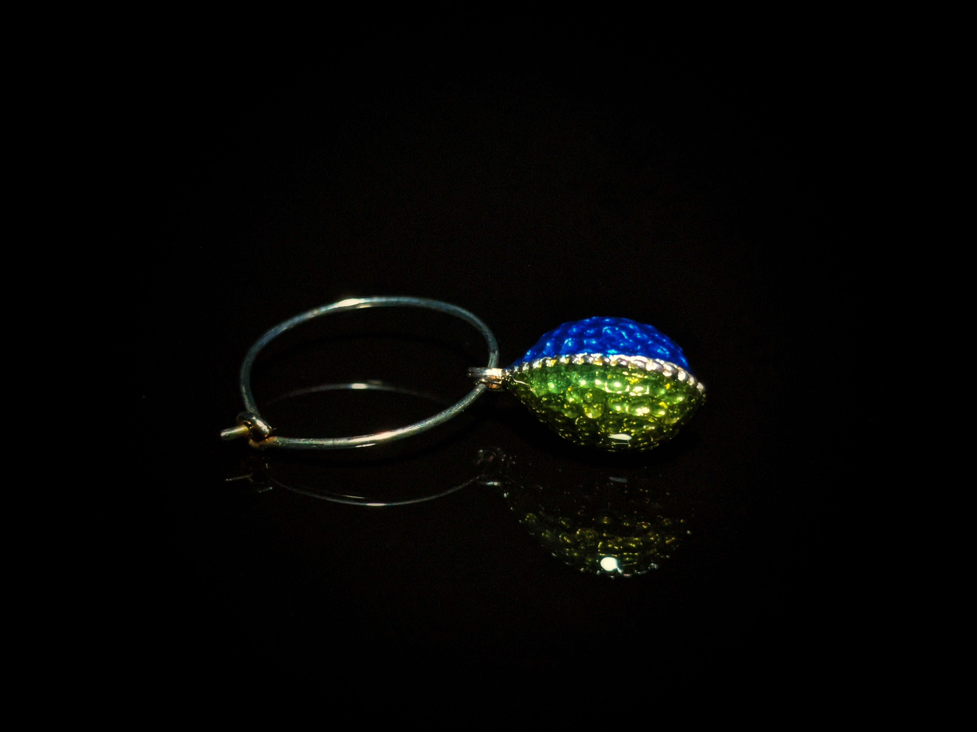 Fabergé Crystal Glass Charms — Set of 6 in Original Velvet Box