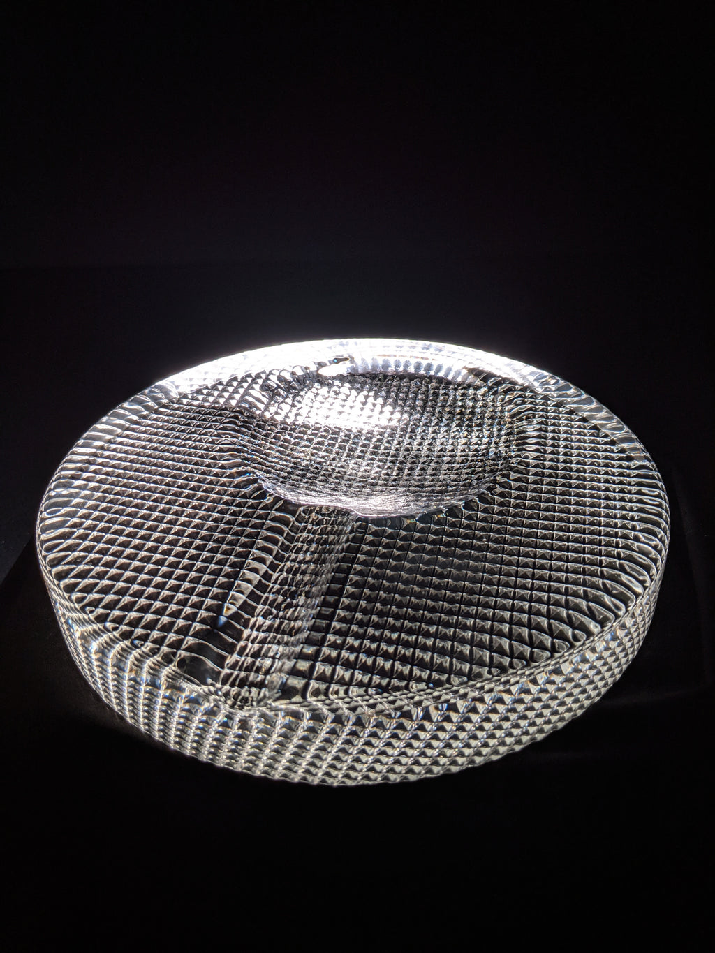 cigar ashtray large round 8.75" Diameter x 1.25"