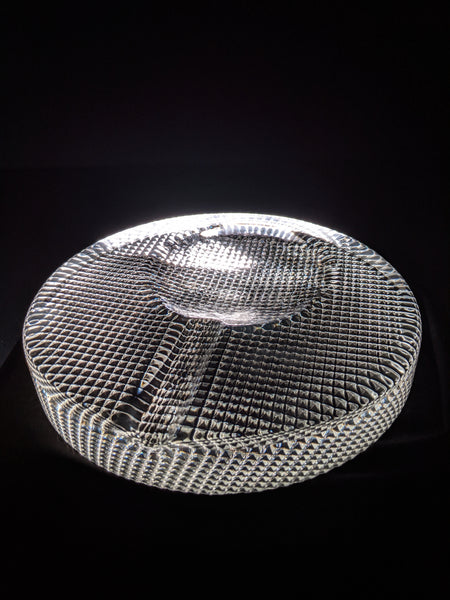 cigar ashtray large round 8.75" Diameter x 1.25"