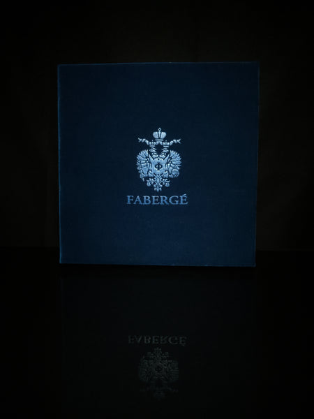 Faberge Crystal Gatchina Palace Carafe Decanter with matching glass NIB