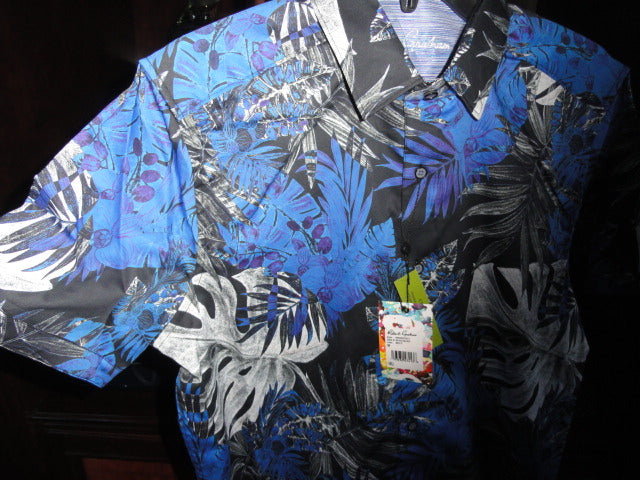 Robert Graham Brookcrest Short Sleeve Sport Shirt - Medium