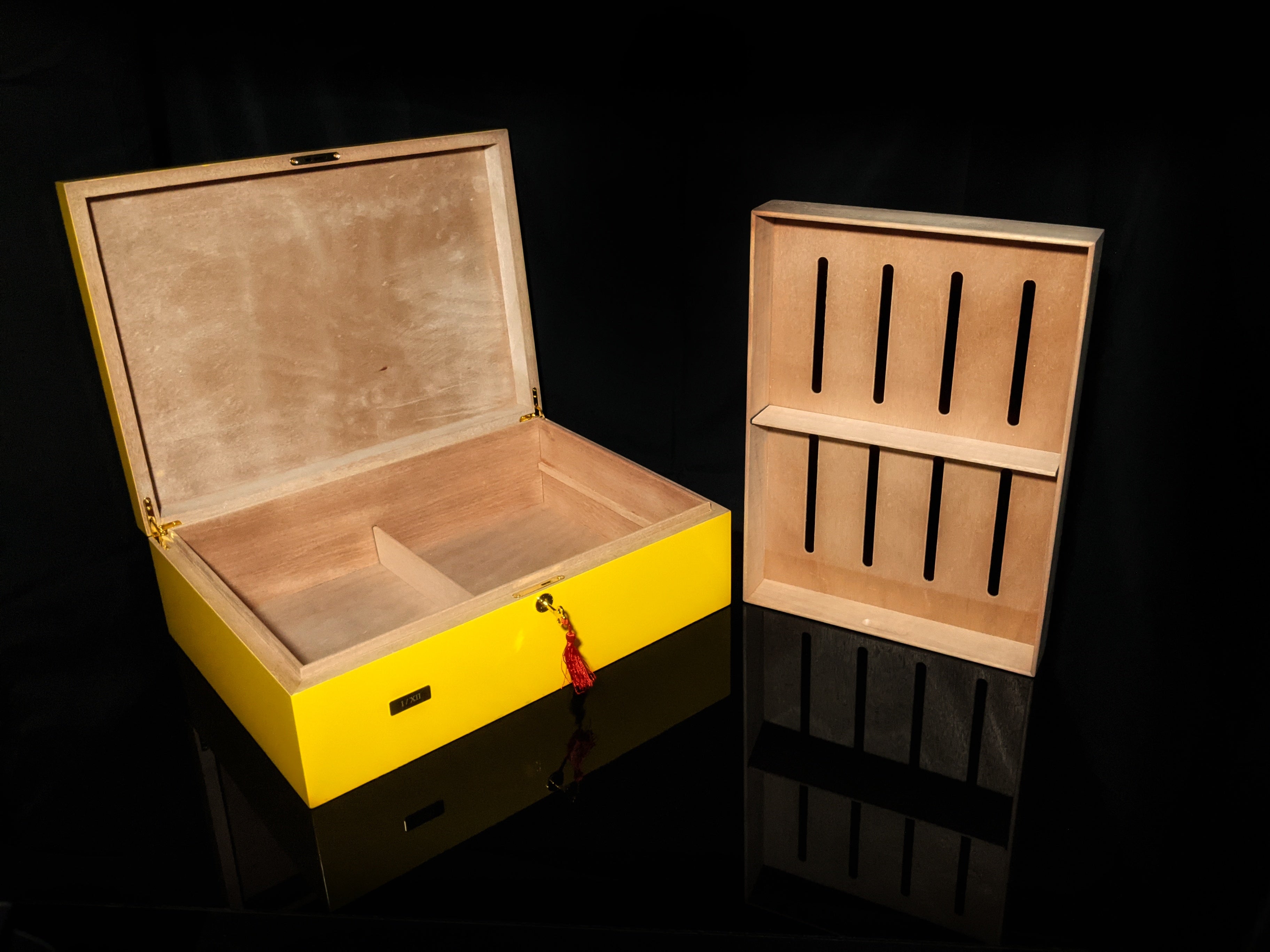 Yellow Limited Edition humidor