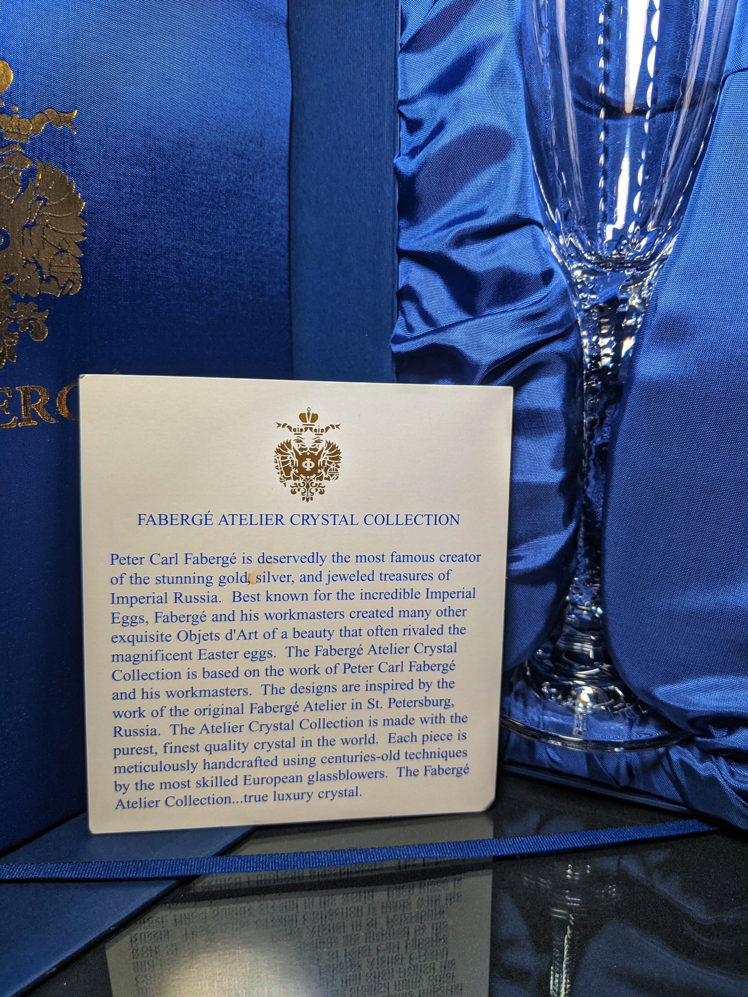 Faberge Bristol  Flutes