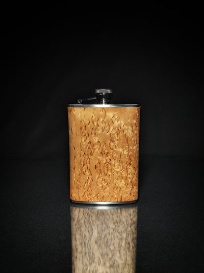 Brizard and Co. The 8 oz Flask - Birch Burl