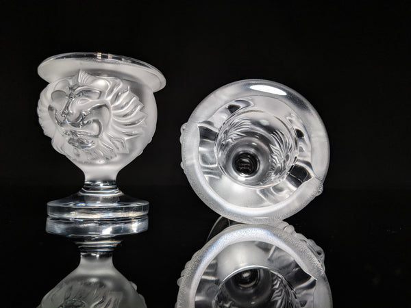 Lalique Tete De Lion Table Lighter ( One Lighter only )