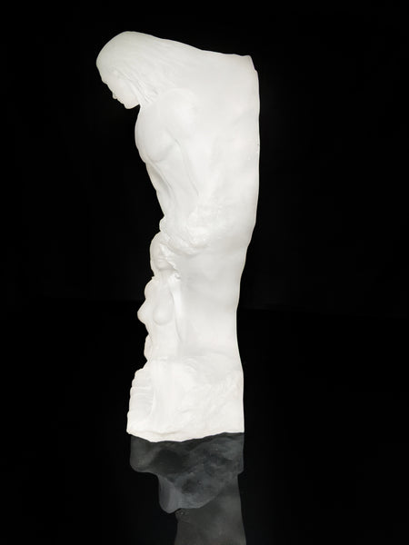 acrylic cigar sculpture  by Lars Loma