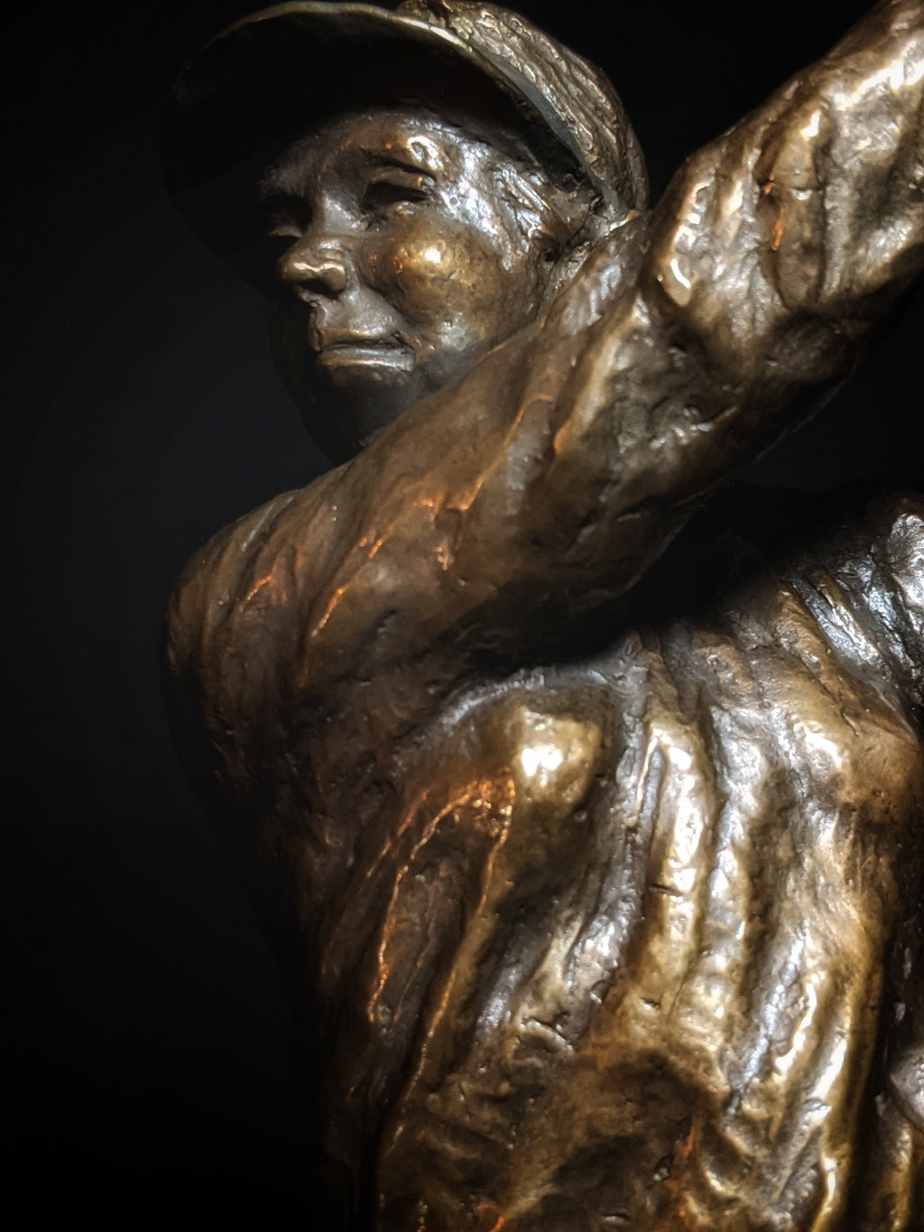 Mark Hopkins Bronze Lady Golfer