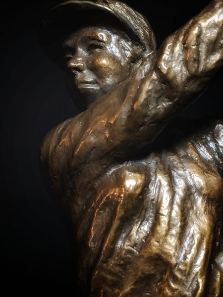 Mark Hopkins Bronze Lady Golfer