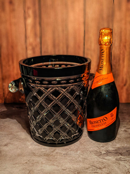 AJKA Black Crystal Champagne Ice bucket