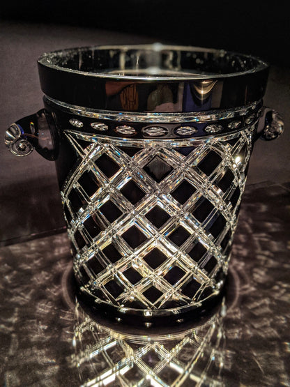 AJKA Black Crystal Champagne Ice bucket