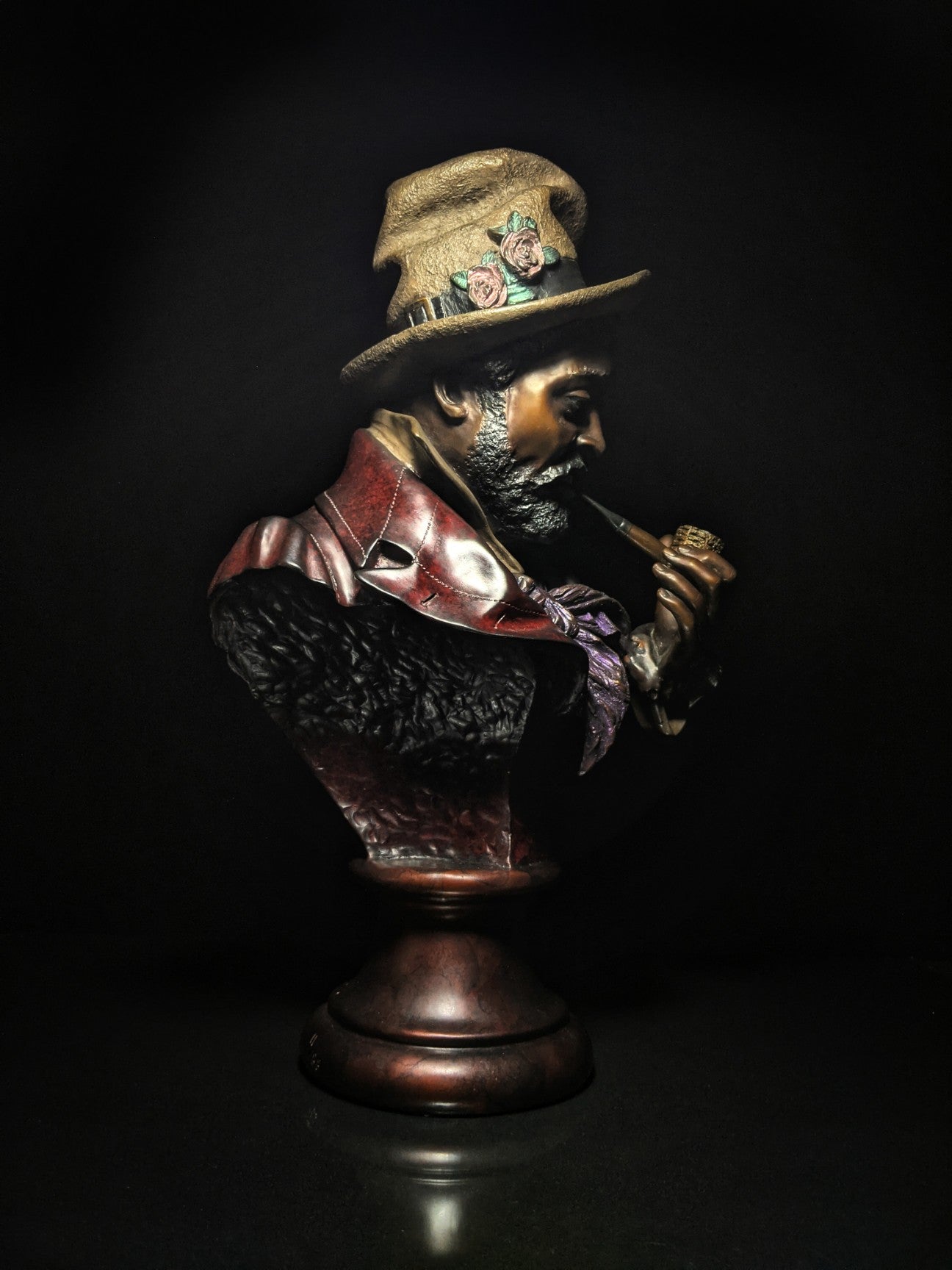 aly matthews bronze sculpture " Moment of Pleasure"