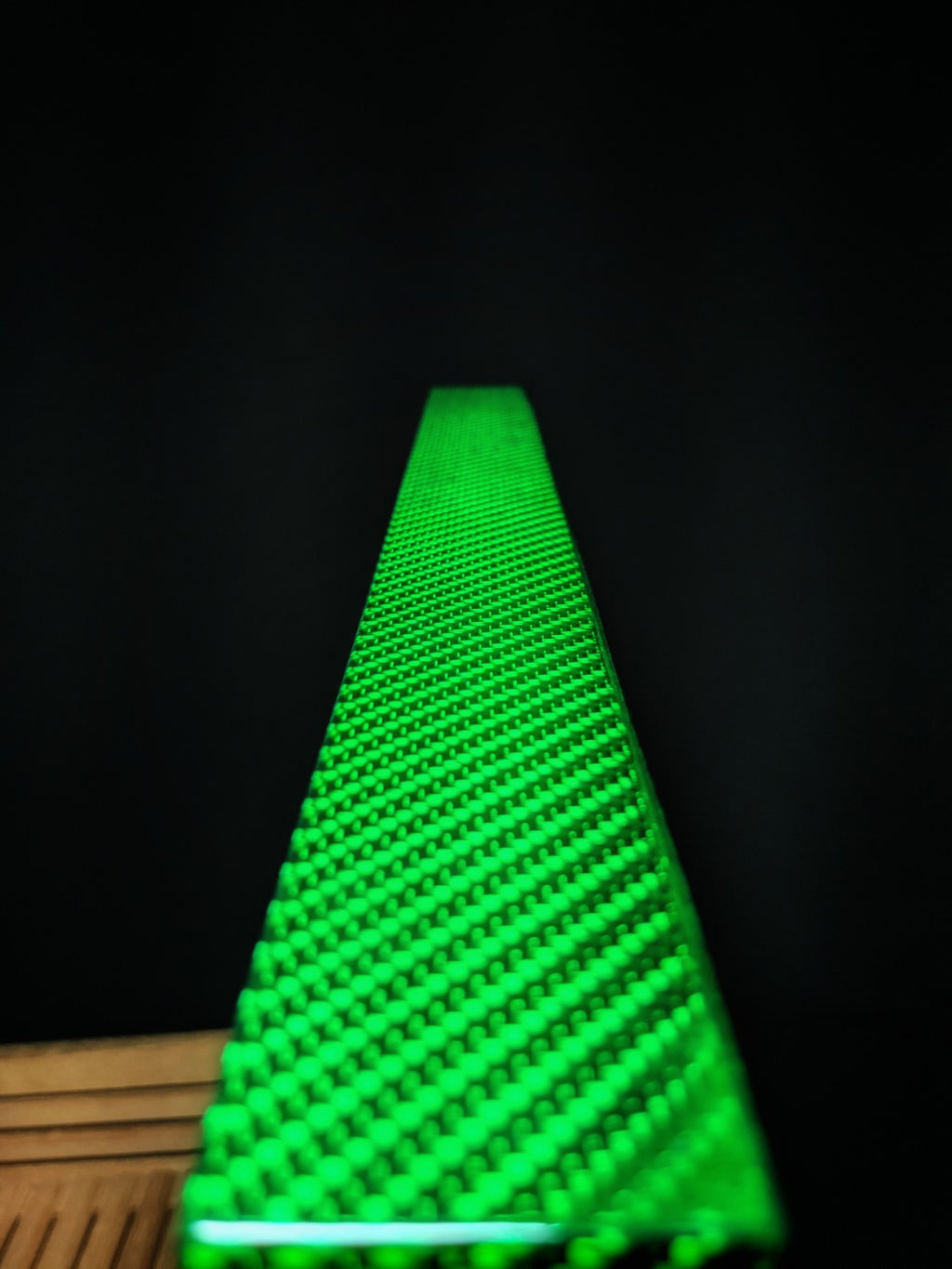 Green Carbon Fiber Humidor