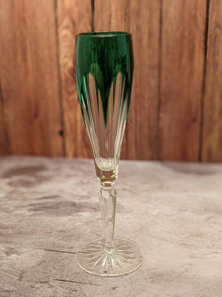 Faberge Regency Crystal Colored Flutes