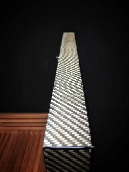 Grey Carbon Fiber Humidor