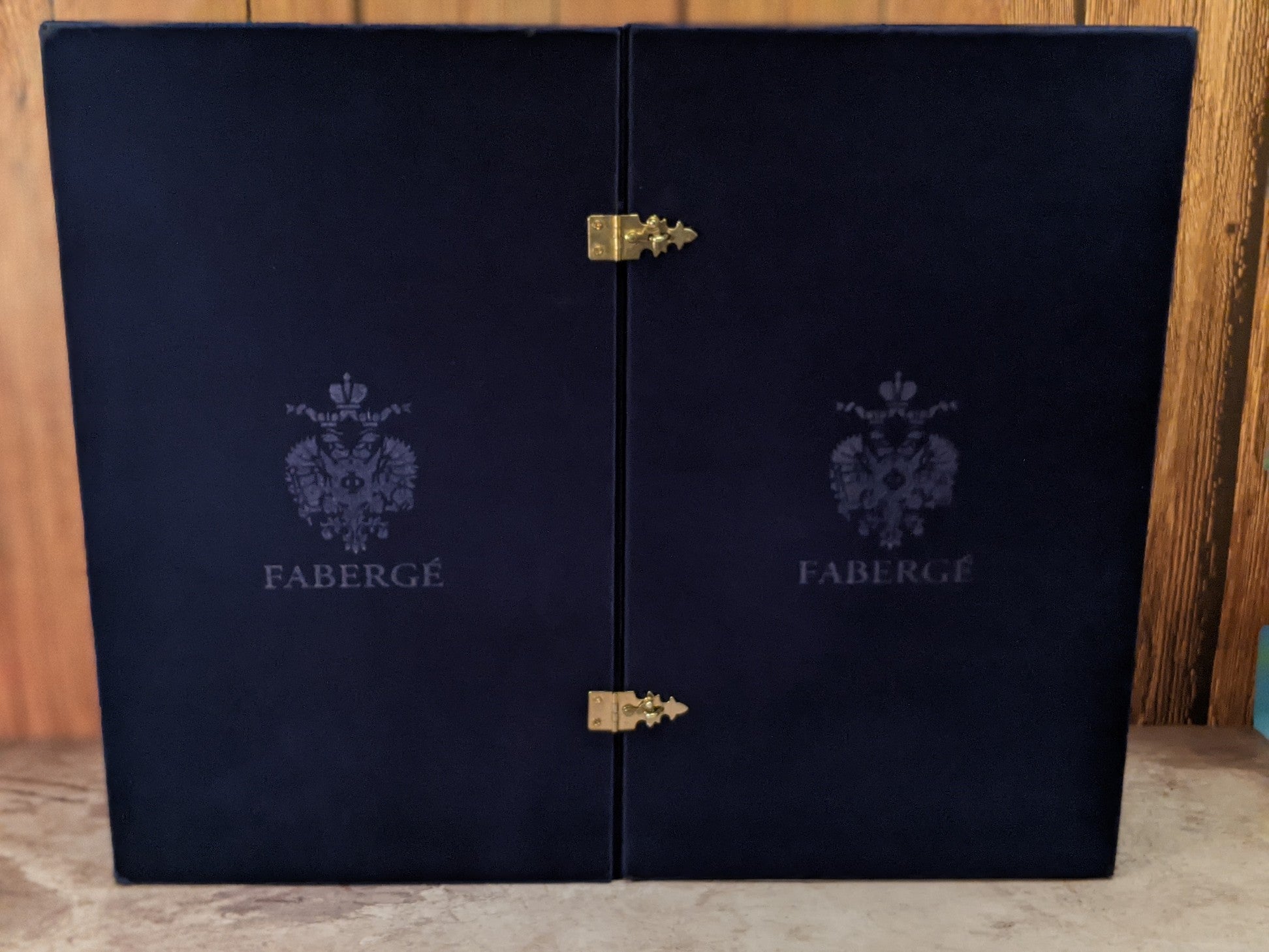 Faberge Regency Crystal Colored Flutes