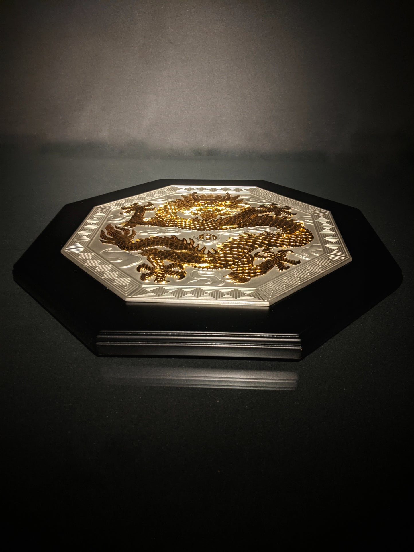 Royal Selangor Dragon Plaque. 14" x 14"
