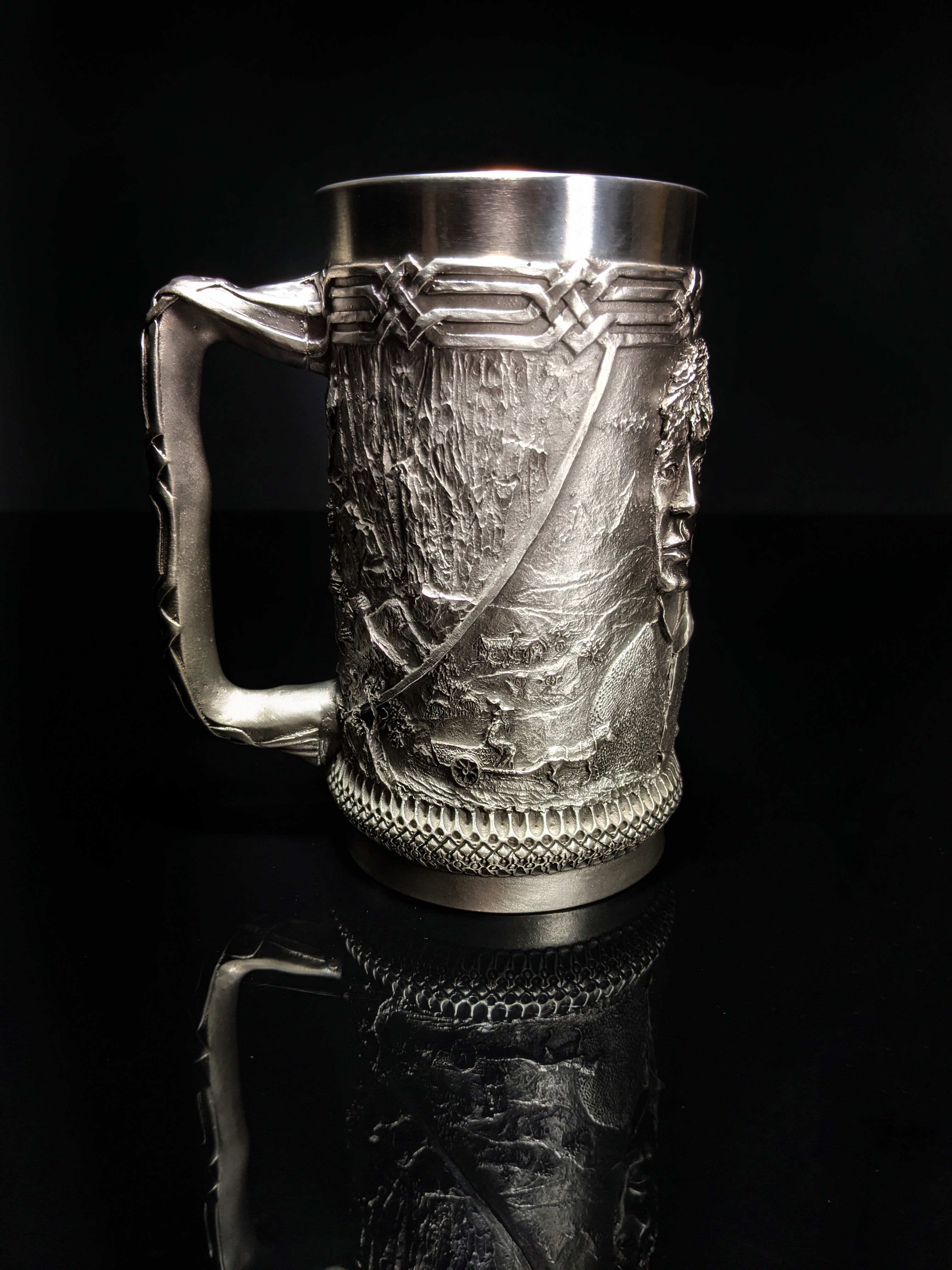 Royal Selangor Lord of the Rings " Frodo and Sam" Pewter Tankard