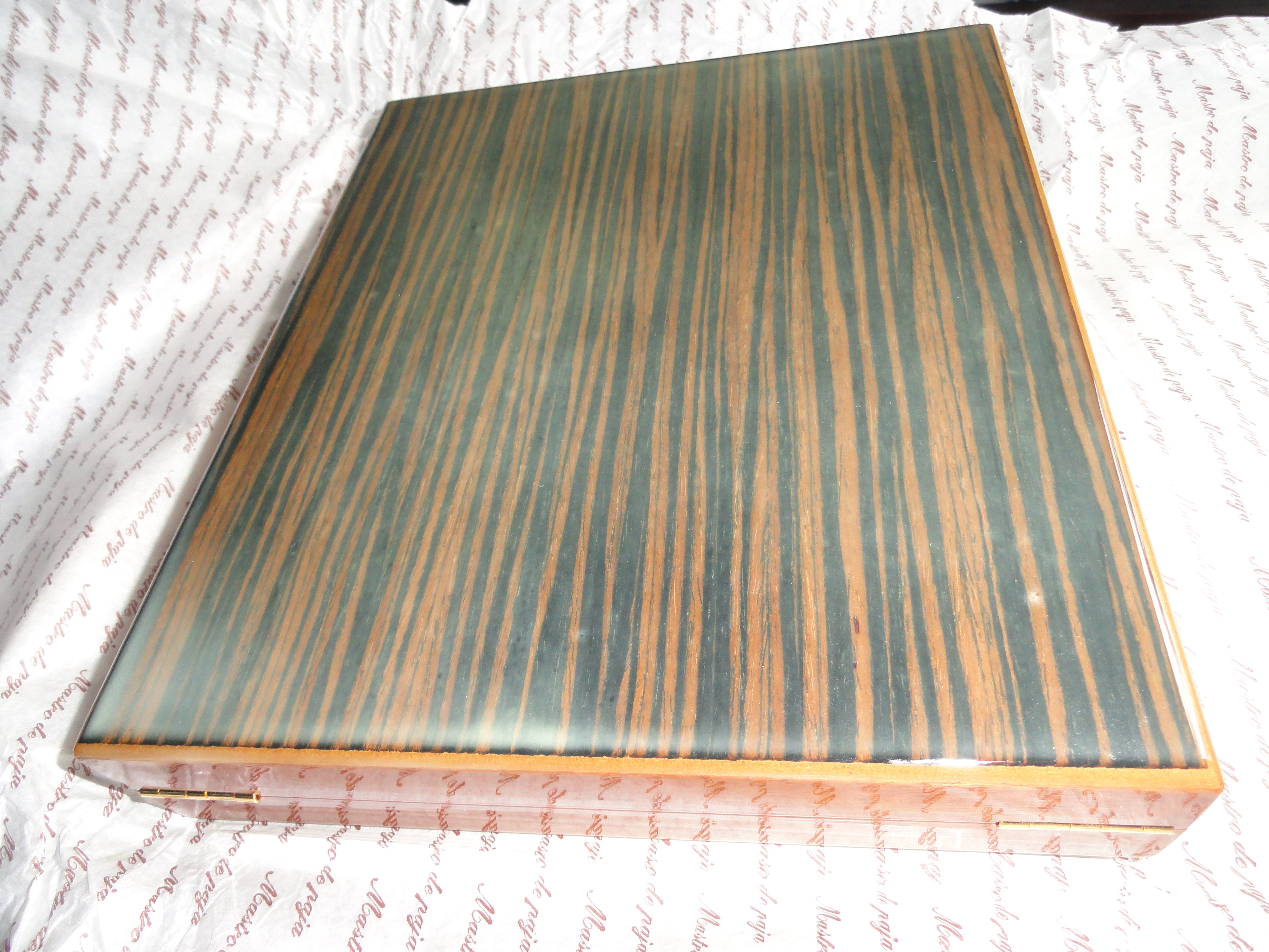 Mastro de Paja Travel Humidor. #001A