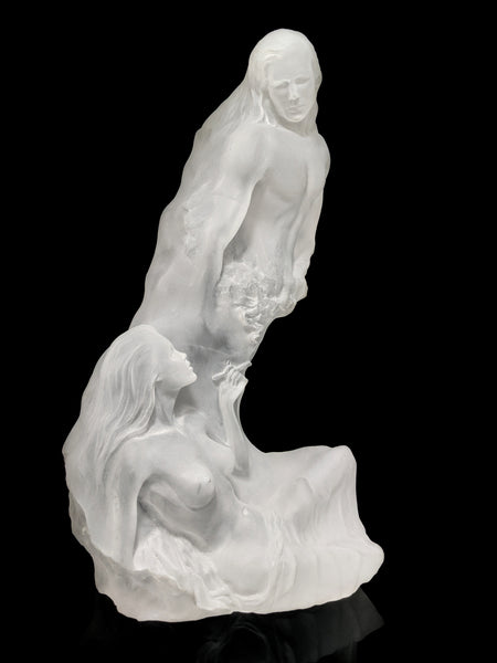 acrylic cigar sculpture  by Lars Loma