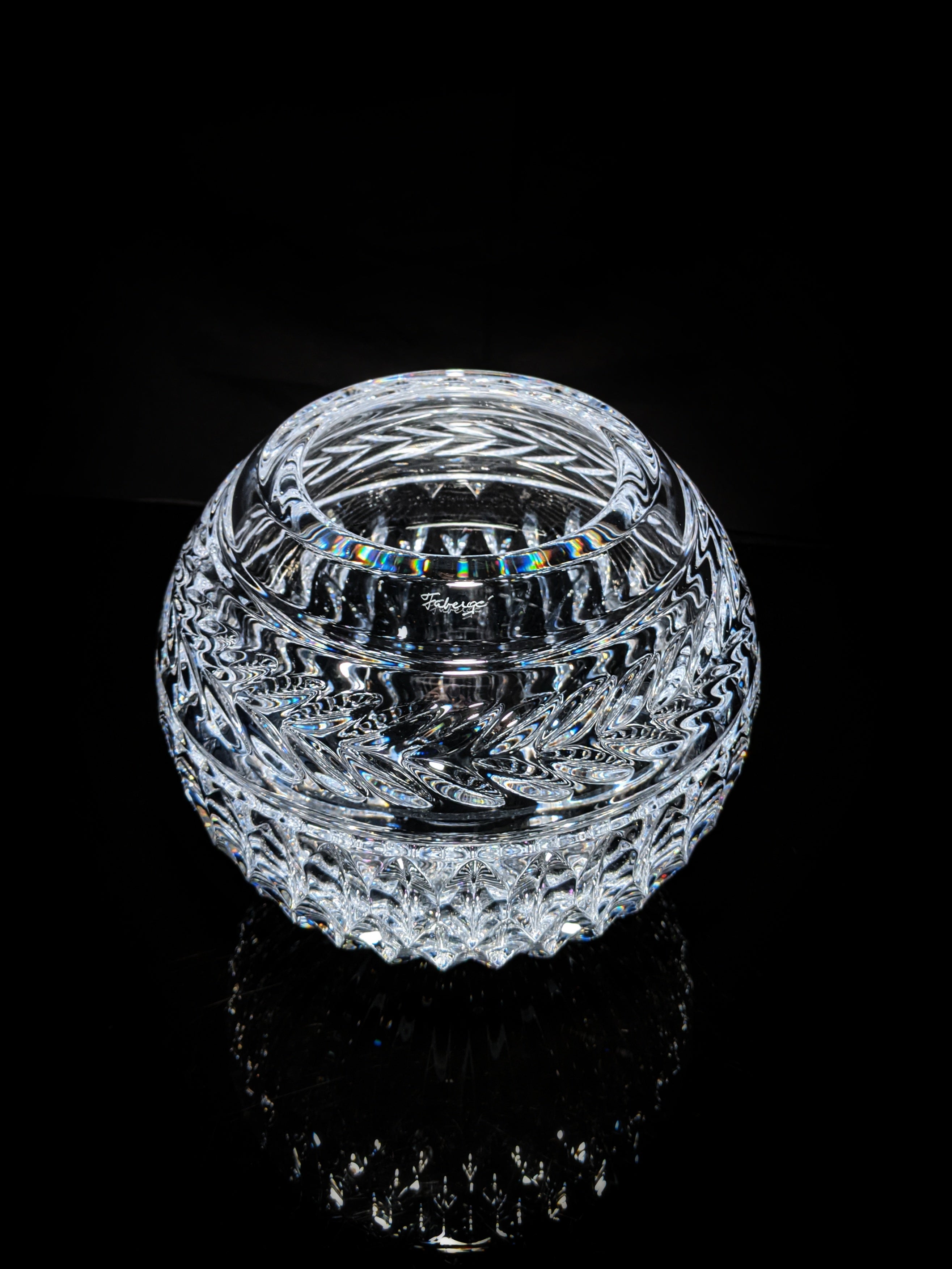 Faberge Atelier Crystal Collection Bowl | New in the Box