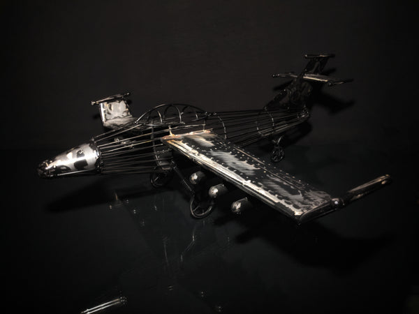 Airplane Metal Art Sculpture