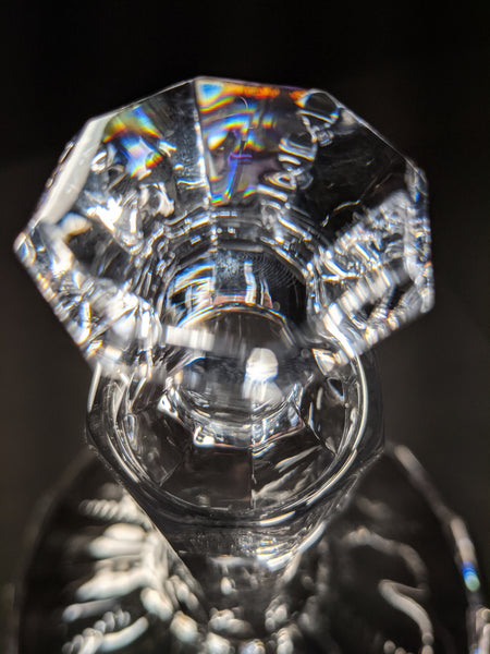 Faberge Imperial Ships Clear Crystal Decanter NIB