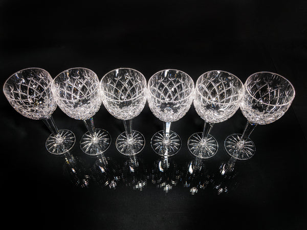 Faberge Clear Crystal Goblets