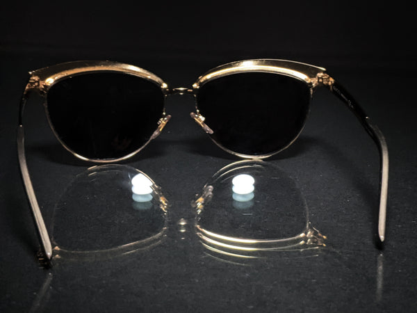 Gucci Ladies Gold Sunglasses