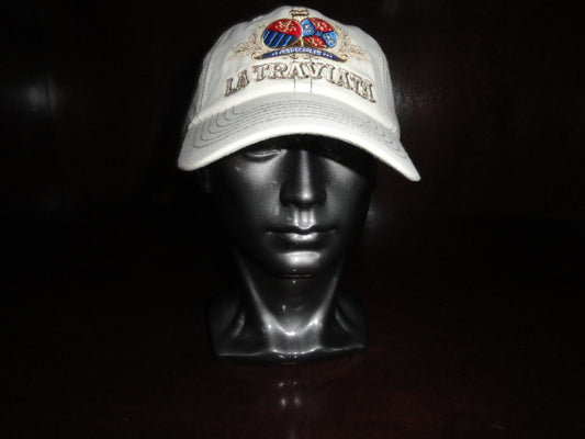 CAO LA TRAVIATA Natural colored canvas baseball cap New