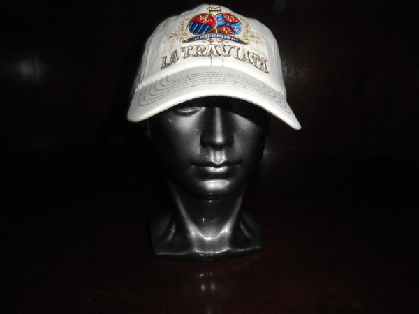 CAO LA TRAVIATA Natural colored canvas baseball cap New