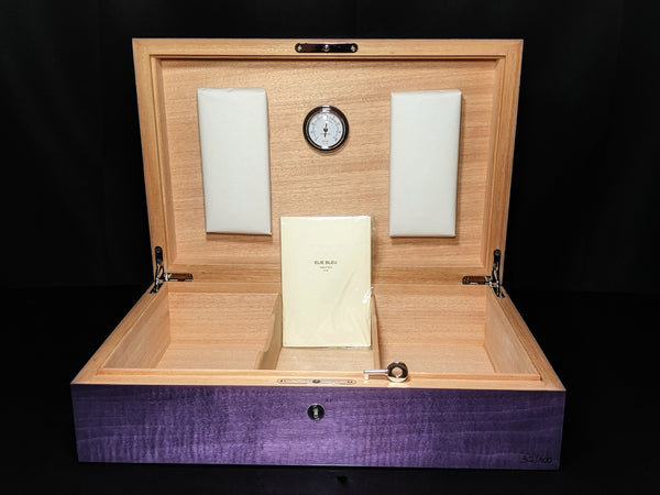 Elie Bleu Rainbow Humidor 110 count  Made in France NIB