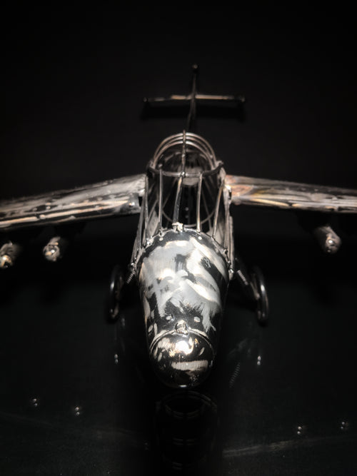 Airplane Metal Art Sculpture