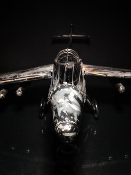 Airplane Metal Art Sculpture