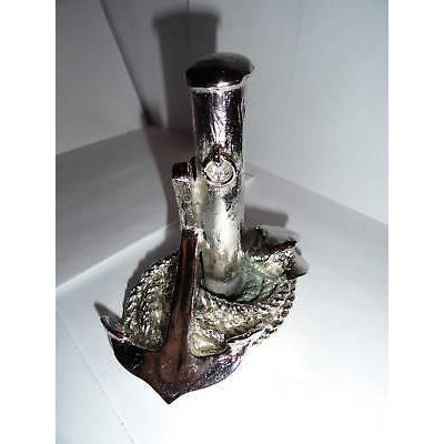 Mark Hopkins "Sailor" Bronze Sculpture with Anchor